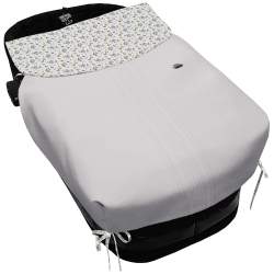 Sacos Capazo Con Colcha Zoe Gris