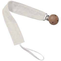 Pinza de Chupete Piqué Crudo