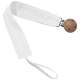 Pinza de Chupete Napoles Blanco