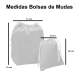 Bolsas de Muda Puzzle Gris