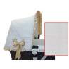 Capota Camaleon en tejido puzzle blanco