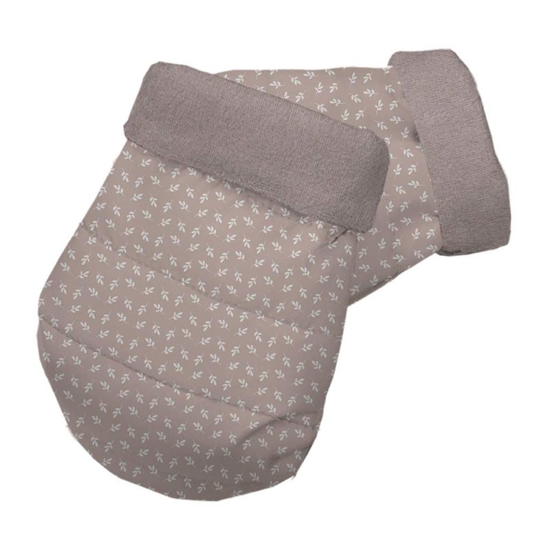 Guantes tejido técnico estampado hojitas