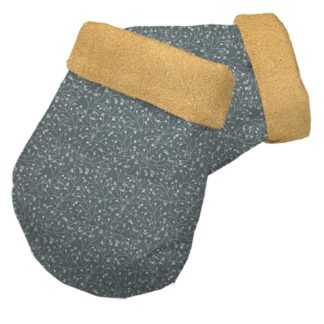 Guantes tejido técnico estampado ramilletes