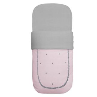 Saco de capazo piqué picos y bodoques rosa