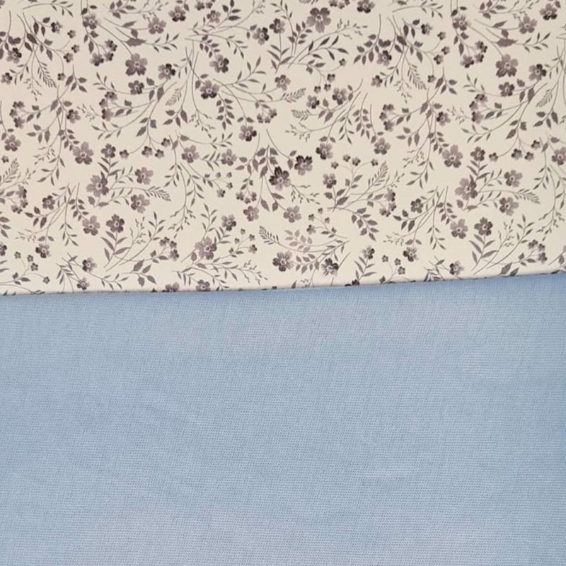 Saco modelo global en polipiel estampada liberty gris. Funda e interior en pelo o punto