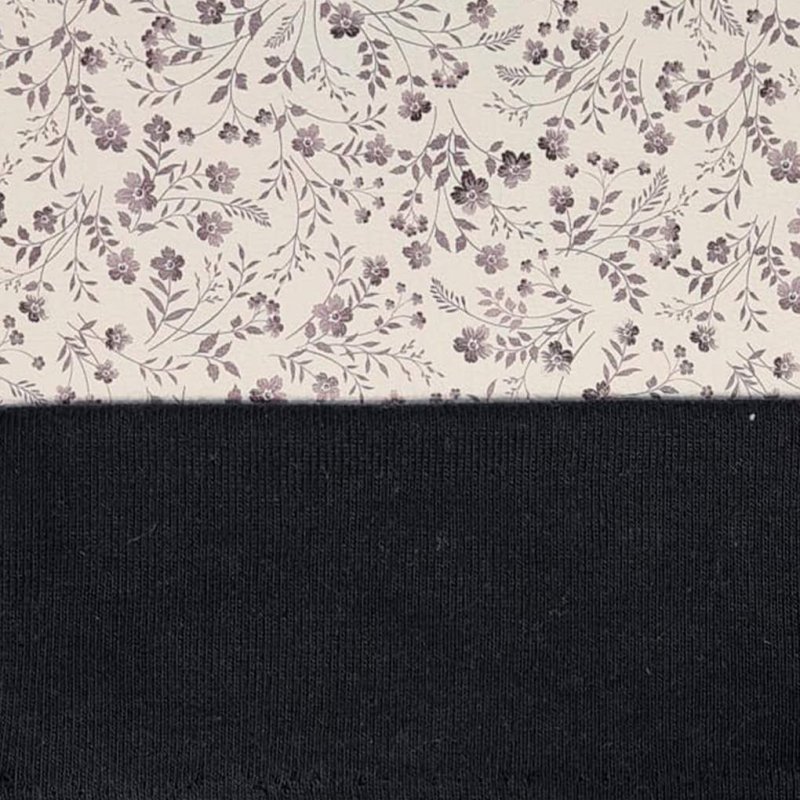 Saco modelo global en polipiel estampada liberty gris. Funda e interior en pelo o punto