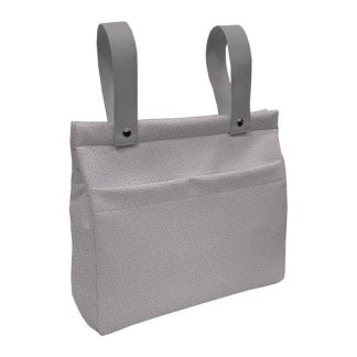 Bolsos polipiel estampada liberty rosa