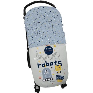 Sacos Silla Punto Estampado Robots