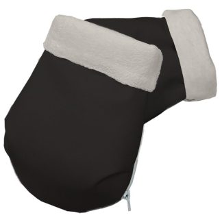 Guantes Impermeables Oxford Negro con crudo