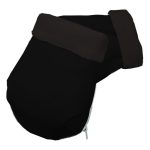 Guantes Impermeables Oxford Negro con negro