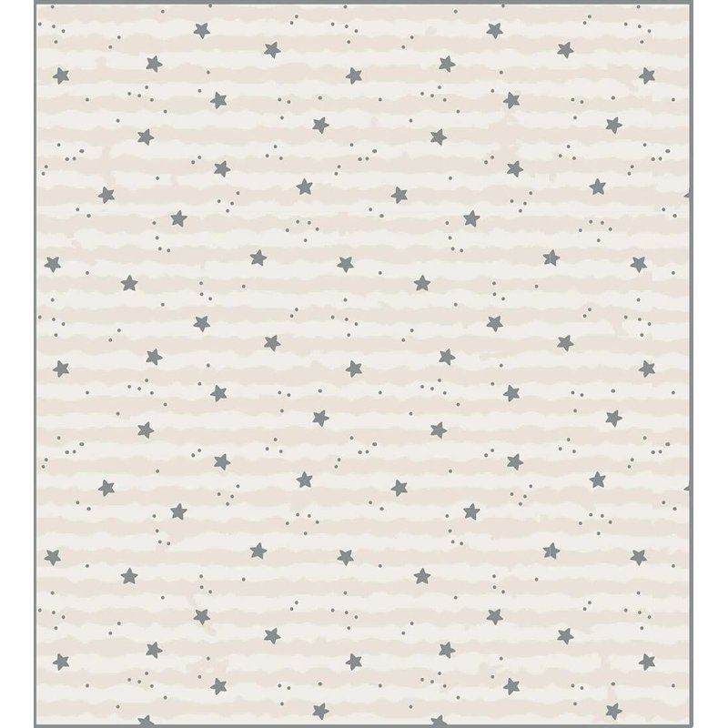 Bolsos Polipiel Estampado Estrellitas Gris - Noche