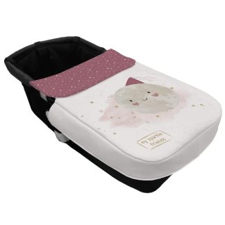 Sacos de Capazo con Colcha Estampado Ilusión Rosa