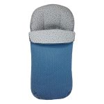 Saco Silla  Lana y Hojas azul