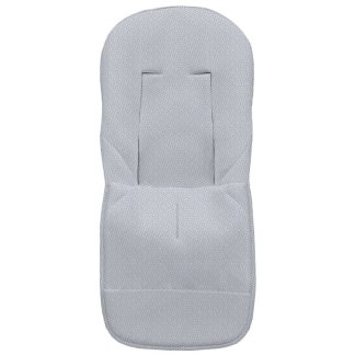 Fundas Silla Punto Estampado topos Celeste