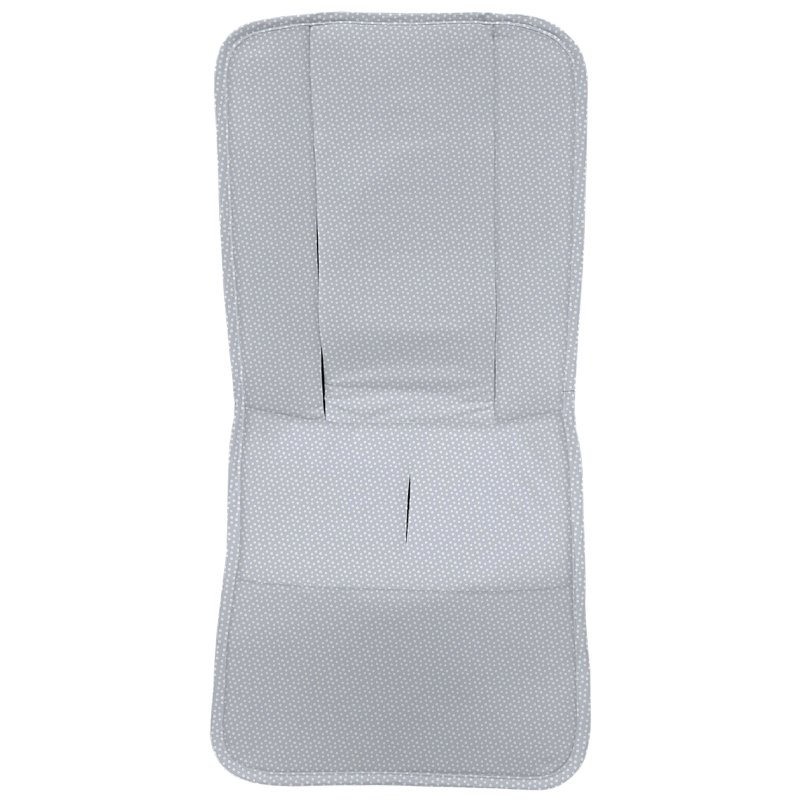 Fundas Silla Punto Estampado topos Celeste