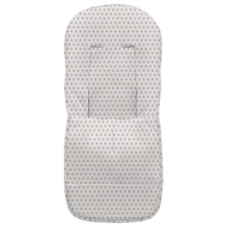 Fundas Silla Punto Estampado Jazmín Gris Árboles
