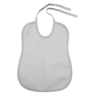 Babero en tejido impermeable colorgris