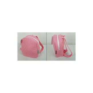 Mochila villela arlequin fuxia