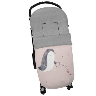 Sacos Silla Estampado Pingüino interior en pelo gris o punto gris