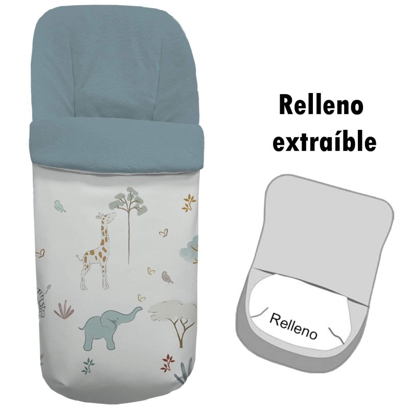 Sacos para Silla Elefante Azul 1