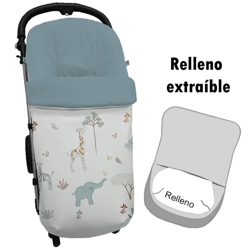 Sacos para Silla Elefante Azul 1