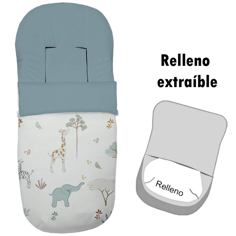 Sacos para Silla Elefante Azul 1