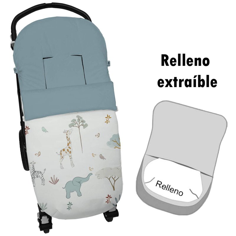 Sacos para Silla Elefante Azul 1