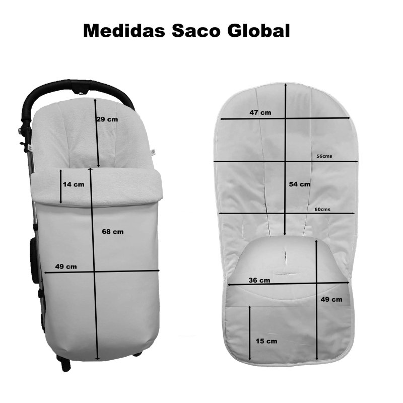Sacos para Silla Elefante Azul 1