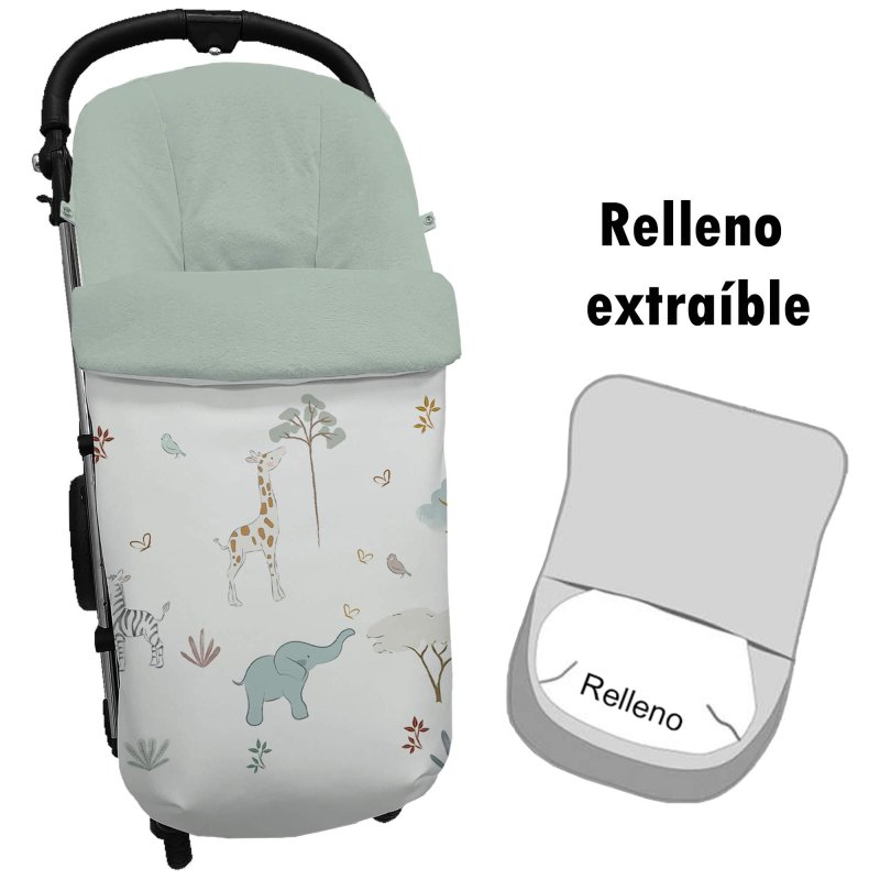 Sacos para Silla Elefante Verde 1