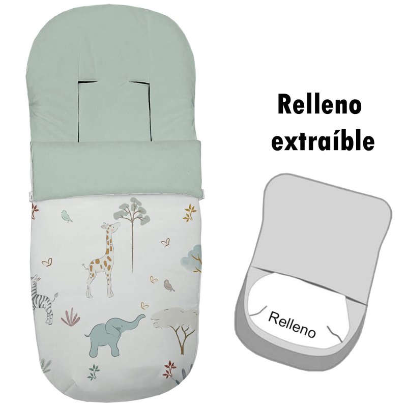 Sacos para Silla Elefante Verde 1