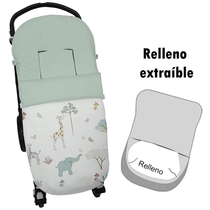 Sacos para Silla Elefante Verde 1