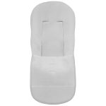 Fundas para Silla Bambula de plumeti en blanco