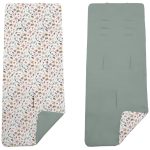 Colchoneta Reversible Serker Hello Verde