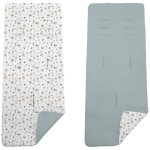 Colchoneta Reversible Serker Mariquitas Menta