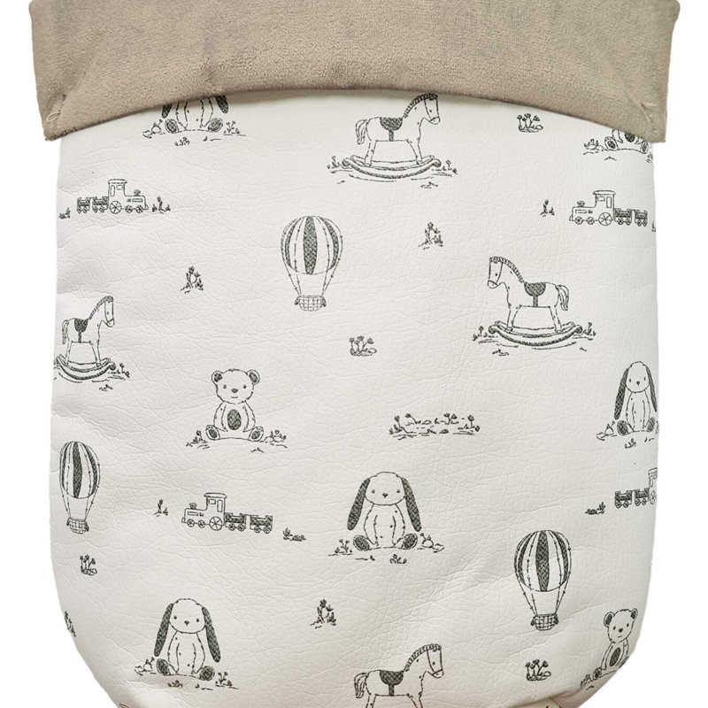 Sacos Capazo Con Colcha Sueños Verde