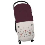 Sacos Silla Estampado Sensación Interior en pelo o punto vino