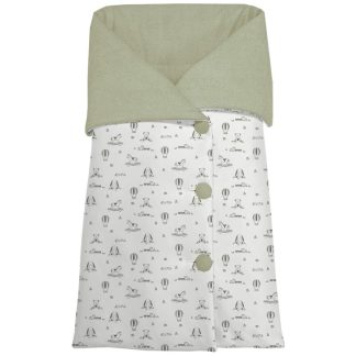 Sacos Capazo Cruzados Sueños Verde
