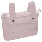 Bolsos Polipiel Rosa con bordado de estrellas