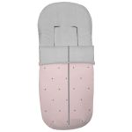 Sacos silla en polipiel rosa con bordado de estrellas al color de la funda