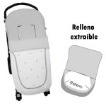 Sacos silla piqué picos y bodoques blanco
