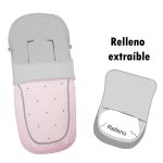 Sacos silla piqué picos y bodoques rosa