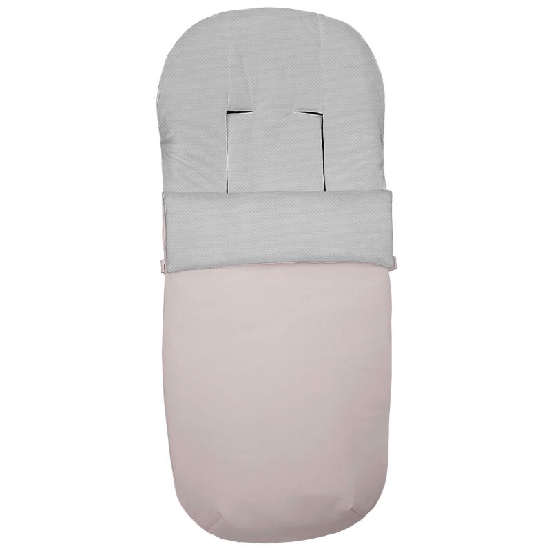 Sacos silla en polipiel lisa rosa interior en gris