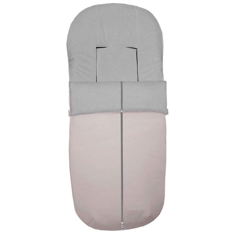 Sacos silla en polipiel lisa rosa interior en gris