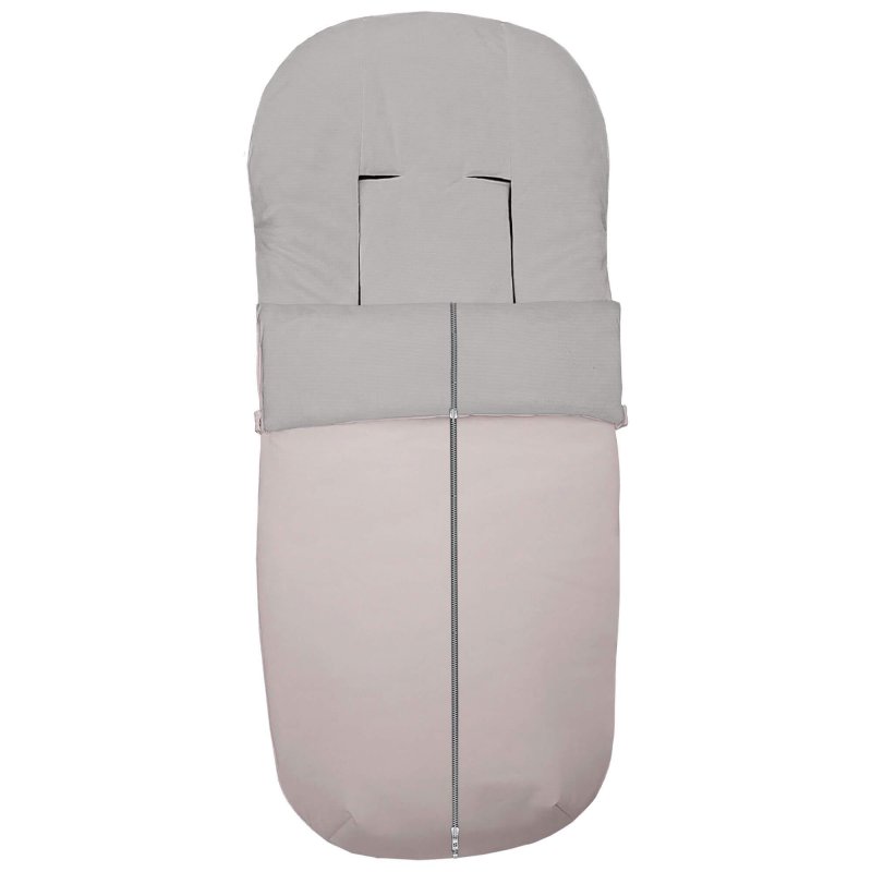 Sacos silla en polipiel lisa rosa interior en gris