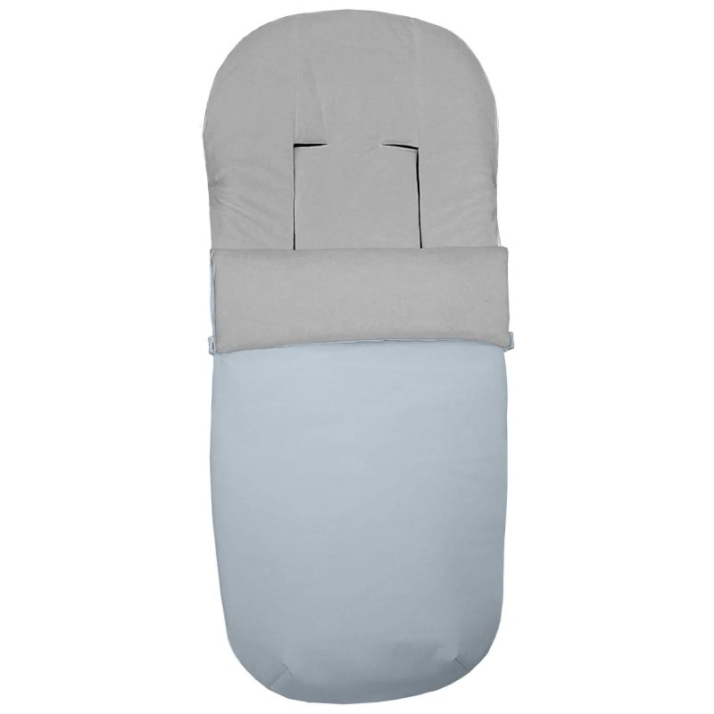 Sacos silla en polipiel lisa celeste interior en gris