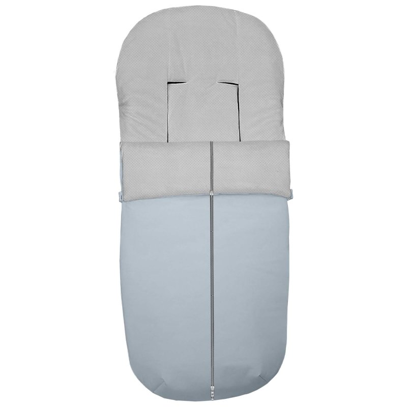 Sacos silla en polipiel lisa celeste interior en gris