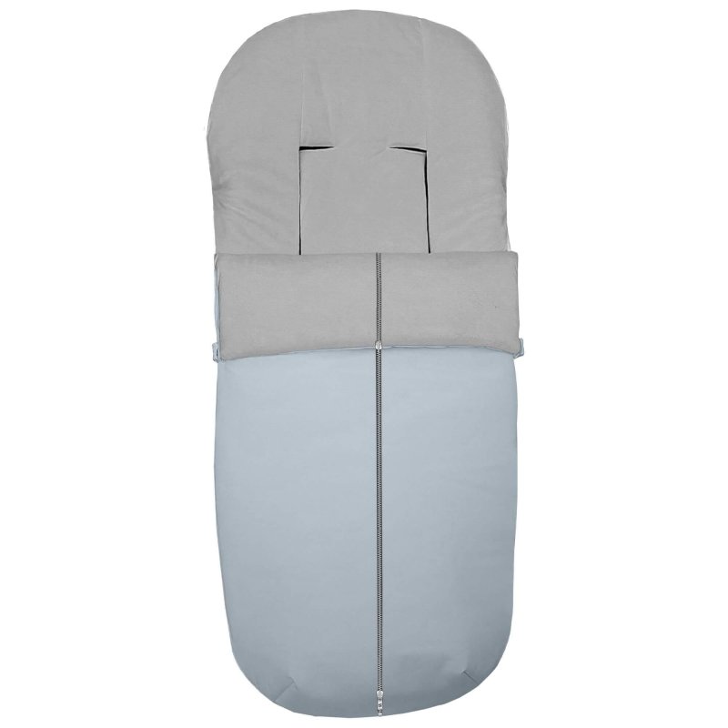 Sacos silla en polipiel lisa celeste interior en gris
