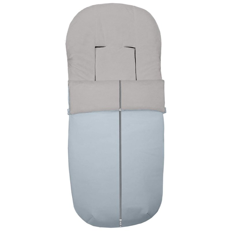 Sacos silla en polipiel lisa celeste interior en gris