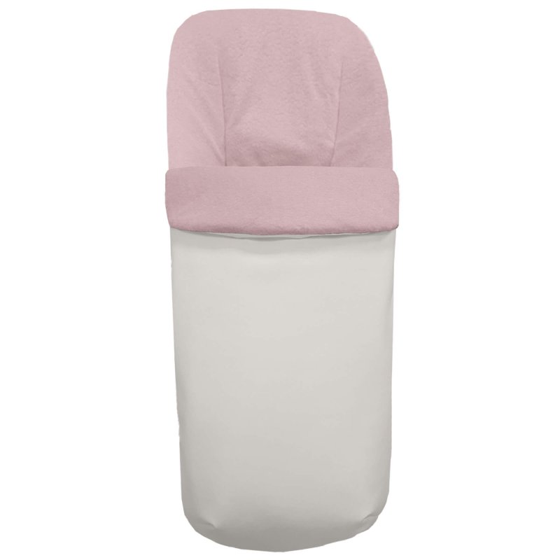 Sacos silla en polipiel lisa crudo interior en rosa