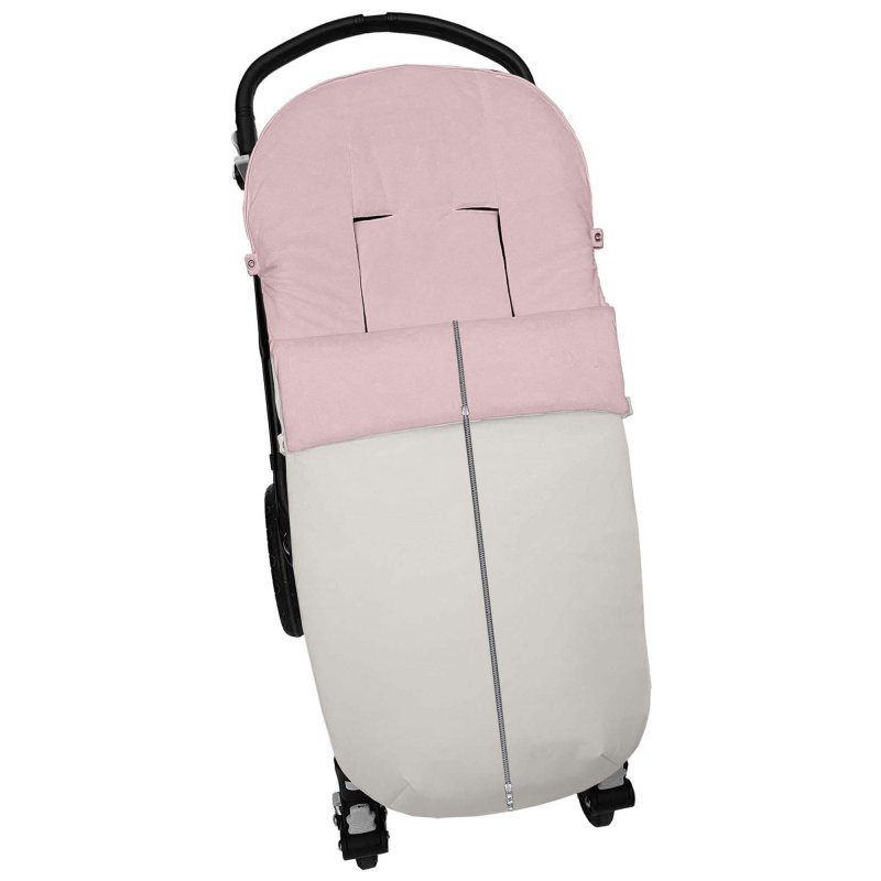 Sacos silla en polipiel lisa crudo interior en rosa